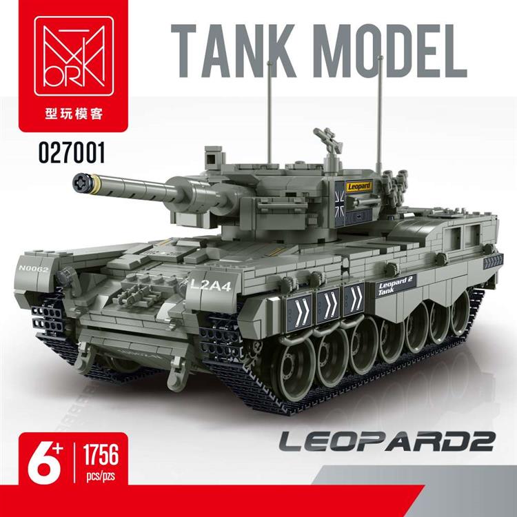 军事系列  二豹坦克 027001